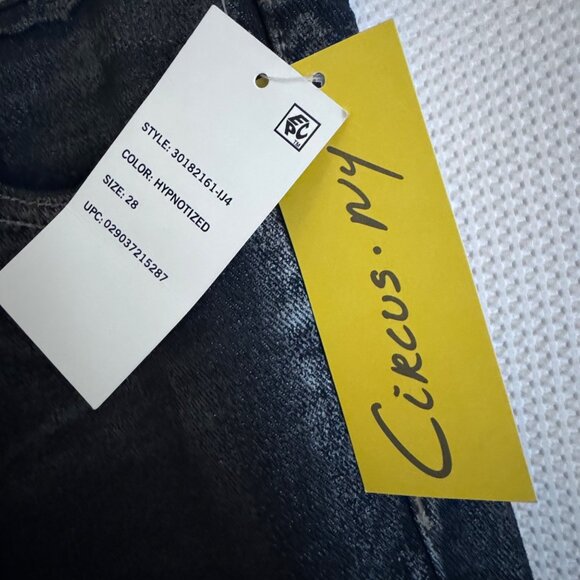 Circus NY Womens Hypnotized Straight High Rise Slim Jeans Size 30 Blue Denim - Picture 8 of 10